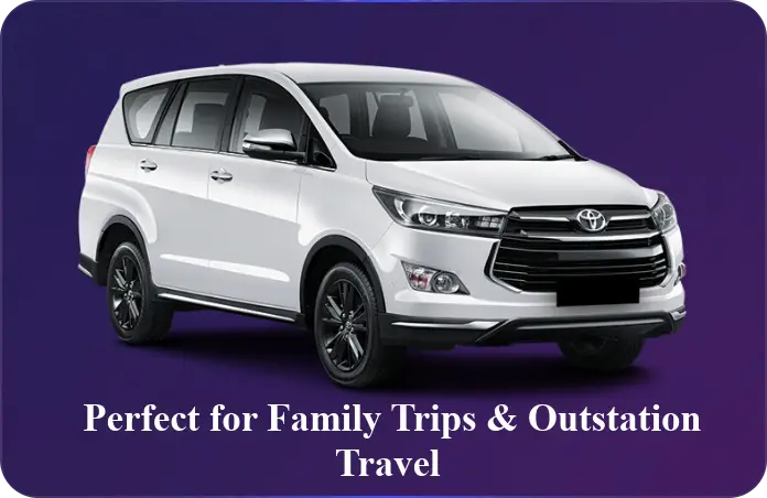 Innova Crysta taxi service in Udaipur
