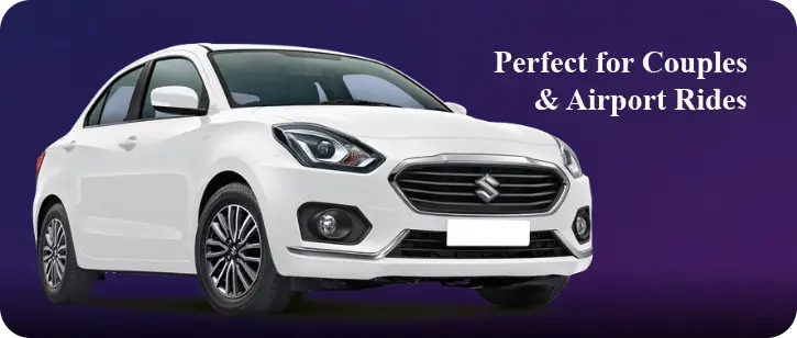 Swift sedan taxi service in Udaipur