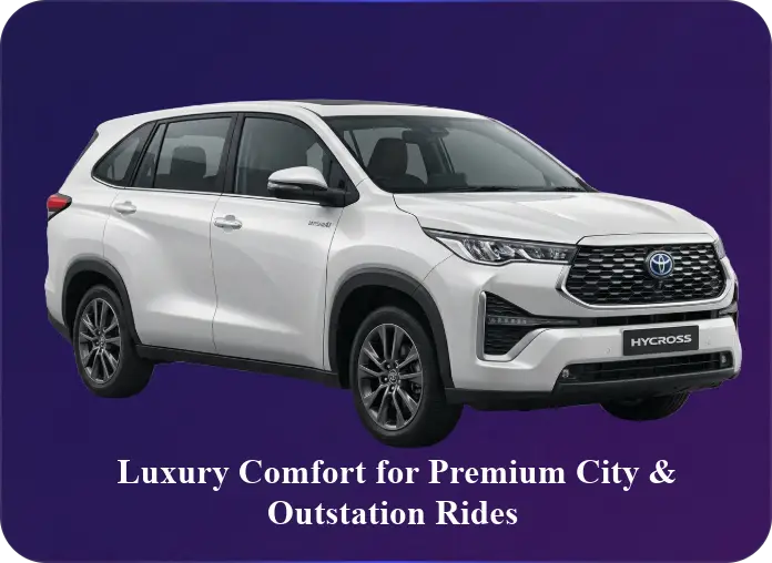Innova hycross taxi service in Udaipur